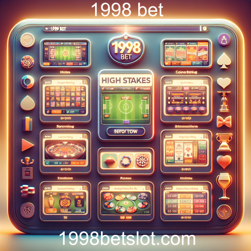 Altas Apostas: A Nova Fronteira dos Jogos Online no 1998 Bet